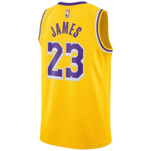 LeBron James Lakers Youth Jersey - Yellow Gold, Size 14-16