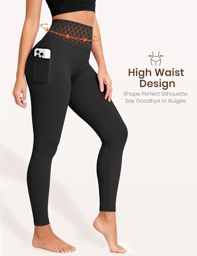 Laite Hebe Leggings for Women - High Waisted Full Length Buttery Soft