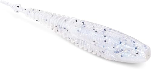 Rapala CrushCity Freeloader Soft Plastic Swimbait - Natural Minnow Profile, Blue Pearl, 4-1/4"