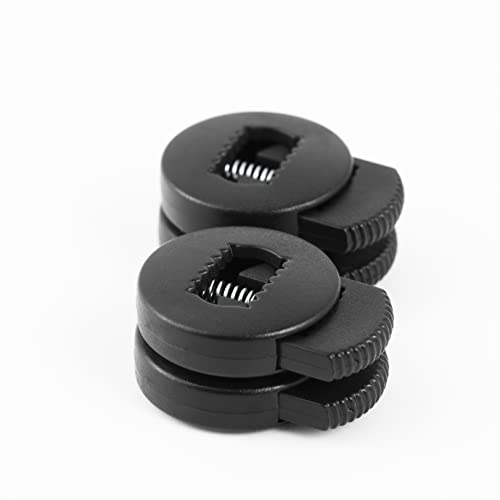 Baseball Glove Lace Locks - Adjustable Knot-Free Fasteners (10 Pack)