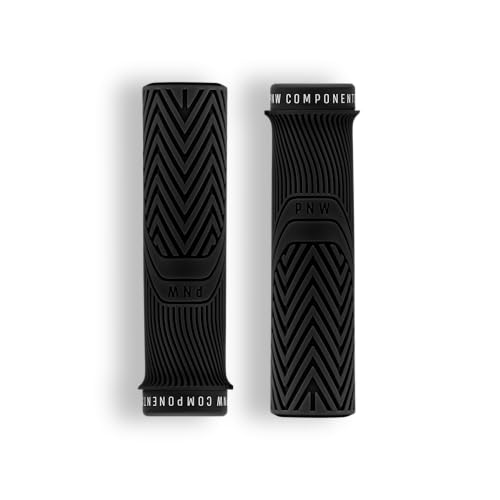 Loam MTB Bike Grips - Mountain Bike Handlebar Grips - Blackout XL
