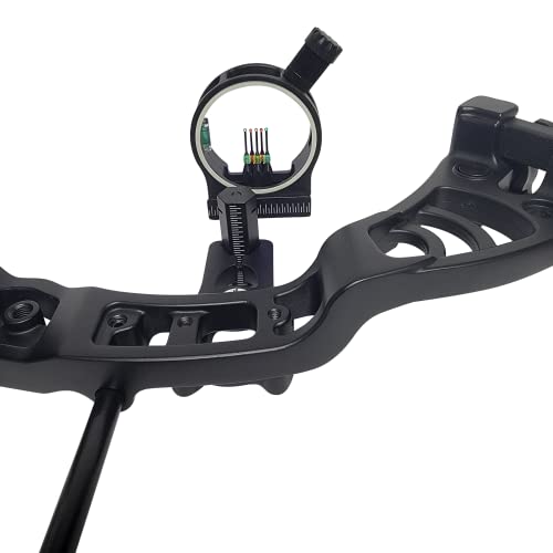 SAS Fiber Optic LED Sight Light for Compound Bows 3/8-32 Thread Universal Fit