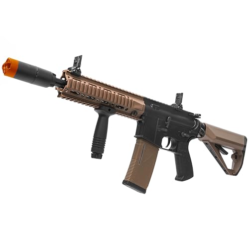 Tactical Airsoft AEG Starter Pack - 10" Polymer with Battery & Charger