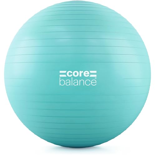 Stability Exercise Ball for Yoga & Fitness - 23-26in | Teal