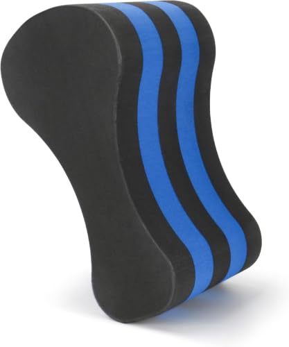 Pull Buoy EVA 5-Layer Leg Float for Swimming Training - Black (UNAOIWN)