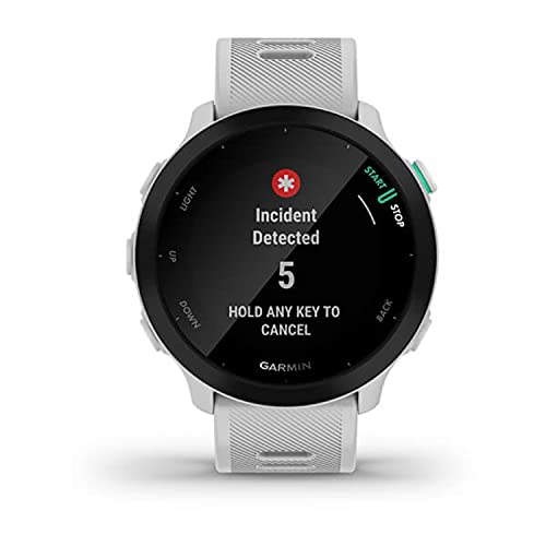 Garmin Forerunner 55 GPS Running Watch - White, Renewed