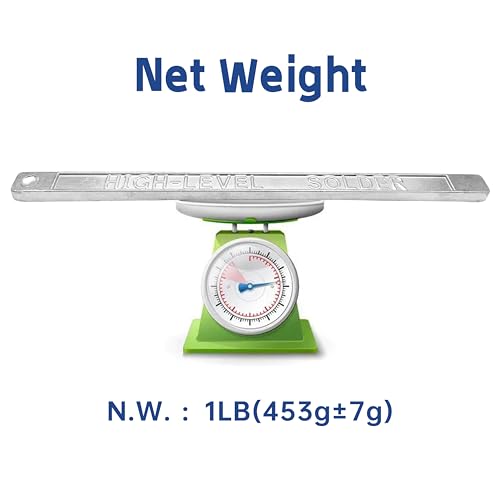Solder Bar Sn60-Pb40 1lb Low Dross Sn60/Pb40 16oz (456g)