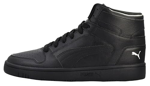PUMA Men's Rebound Layup Rcl High Sneakers - Black & White Variation