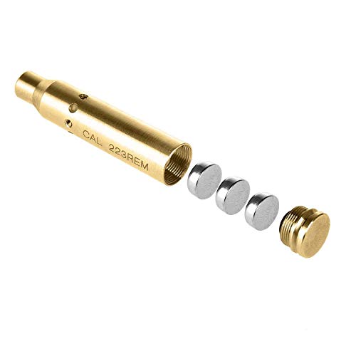 Laser Bore Sighter for .223 & 5.56mm - Easy Zeroing with Batteries
