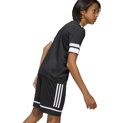 Soccer Shorts for Kids - adidas Squadra 25 - Large Black/White