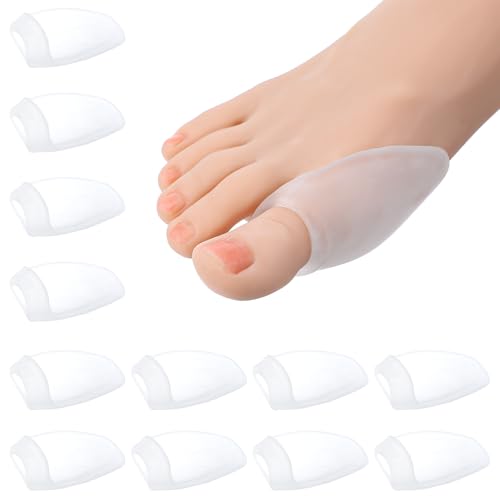 12 Pack Gel Bunion Protectors for Big Toe Pain Relief