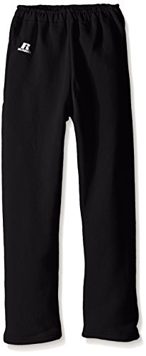 Russell Athletic Youth Dri-Power Fleece Joggers with Pockets, Black, Medium