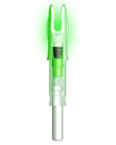 Lighted Arrow Nocks - 6PCS with ON/OFF Switch for Archery