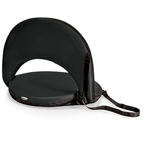 Oniva Stadium Seat - Adjustable Portable Bleacher Chair - Black Green Bay Packers