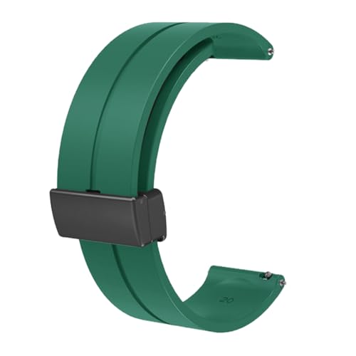 Silicone Quick-Release Watch Band 16mm - M-Green
