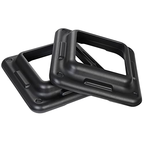 Adjustable Aerobic Step Platform - 16 Inch, 4 Height Levels, Gray