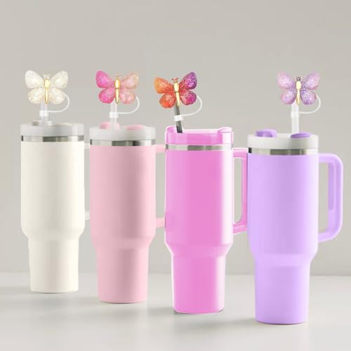 6PCS Cute Straw Toppers for Stanley Cup - Colorful-007