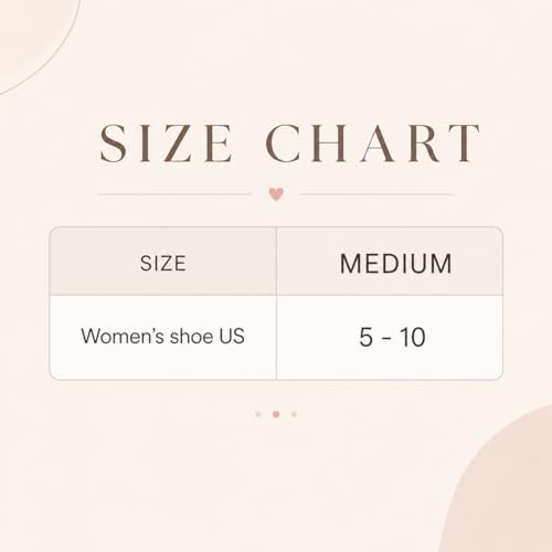 Grip Pilates Socks for Women - US Size 5-9, Heart Design