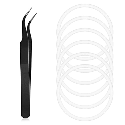 6 Silicone O-Ring Seals for Wide Mouth Water Bottles - 2.2 Inch