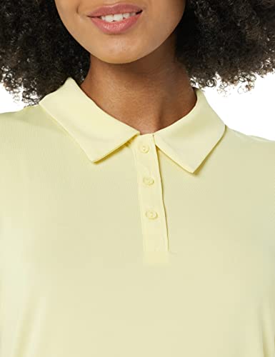 Women's Tech Stretch Tennis T-Shirt - Medium / Light Yellow