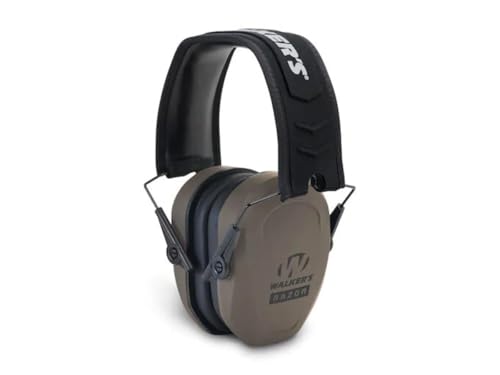 Walker's Razor Slim Passive Earmuffs - One Size / FDE