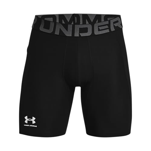 Under Armour Men's Armour HeatGear Compression Shorts XX-Large Tall Black / Pitch Gray