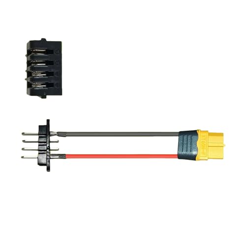 4Pin Male-Female Ebike Battery Connector to XT60H-F14AWG Cable