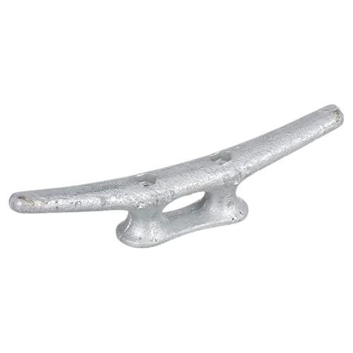 Heavy-Duty Galvanized Iron Dock Cleat - 6" Single Pack