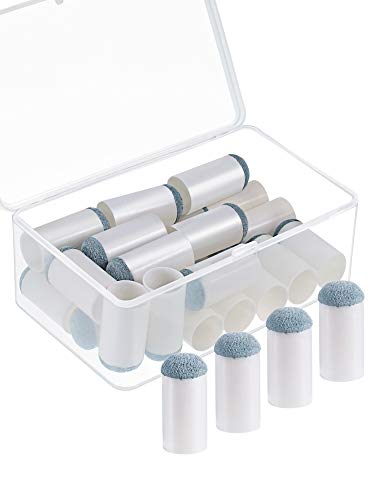 24 Pcs 13mm Slip-On Pool Cue Tips Replacement Kit with Box