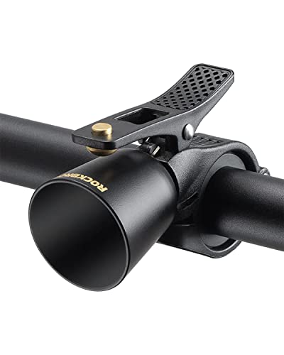 Loud Brass Bike Bell for 0.87-1.25" Handlebars - Black