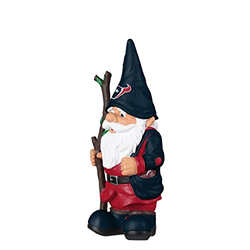 Houston Texans Garden Statue Holding Stick Outdoor Gnome - One Size