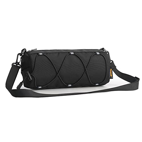 Rhinowalk Black Bicycle Handlebar Bag Front Frame Storage Cycling Accessory