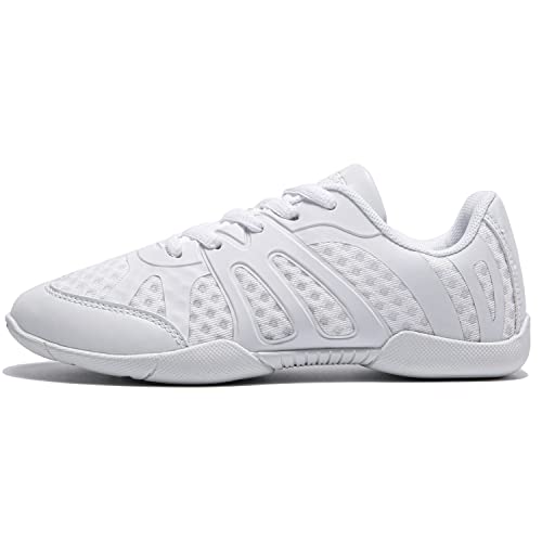 White Cheer Shoes for Women's Cheerleading - Size 9