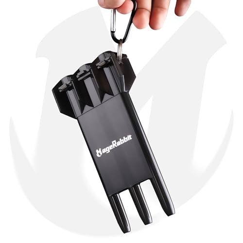Dart Case - Hard Shell for 3 Darts, Translucent Black