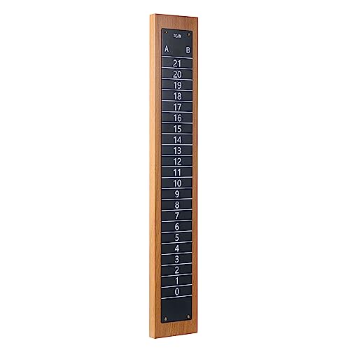 Magnetic Cornhole Scoreboard on Beech Board - 17" H x 2.75" W