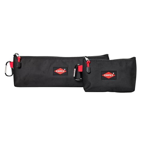 KNIPEX Tools 9K 00 80 179 US Zipper Tool Bag 2-Pack, Empty