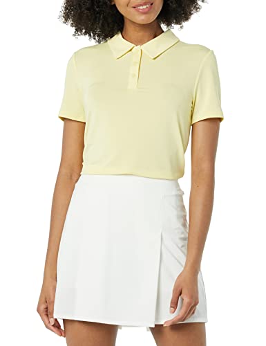 Women's Tech Stretch Tennis T-Shirt - Medium / Light Yellow
