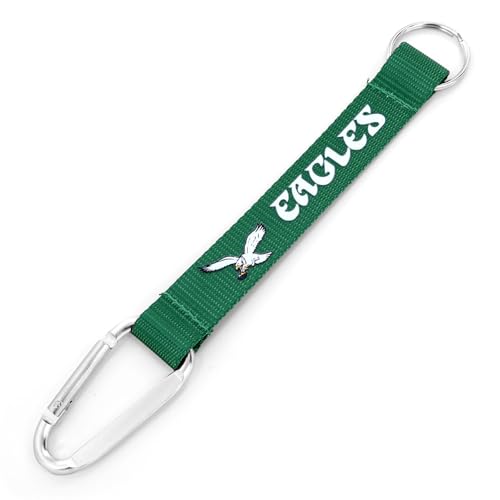 Philadelphia Eagles Carabiner Lanyard Keychain - Rugged Design
