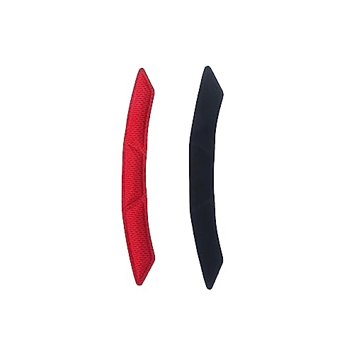 Universal Helmet Replacement Padding Kit - 25 Piece Foam Liner Set - Red J