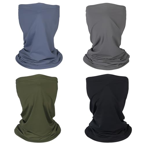 Breathable Cooling Neck Gaiter Face Mask - UV Protection - Combo 3