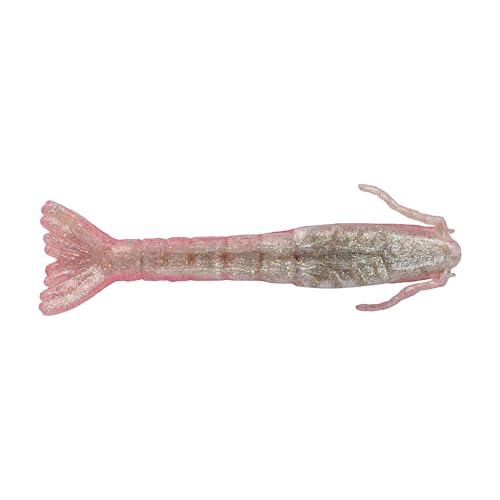 Berkley Gulp! Saltwater Shrimp Soft Baits - Flamingo Chrome 3"