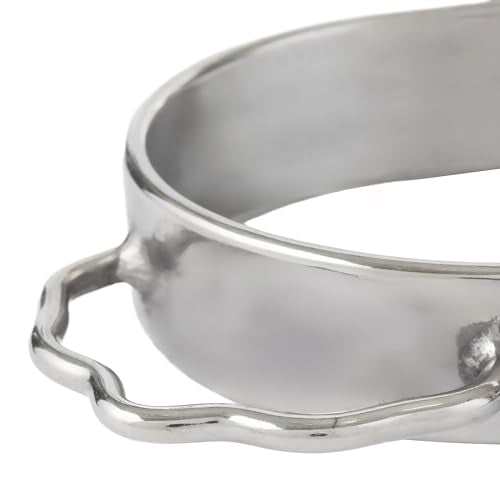 Weaver Leather Womens Barrel Spurs Silver 3/4" Band - 1 Pair