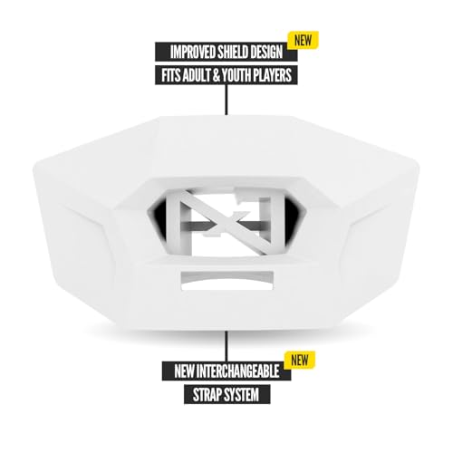 Football Mouth Guard with Interchangeable Strap - Comfortable Fit