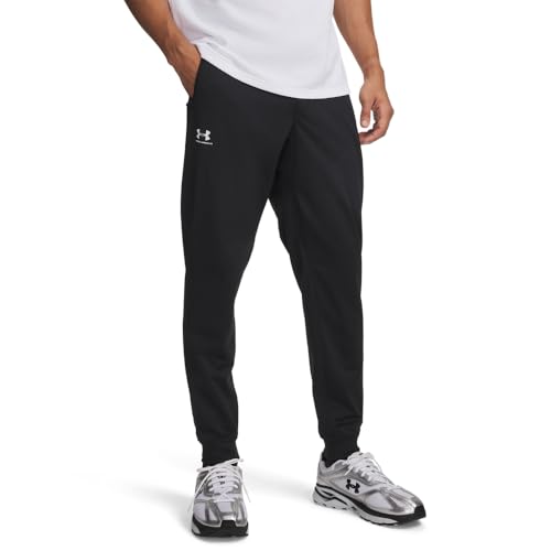 Men's Sportstyle Tricot Jogger - Large / Black & White