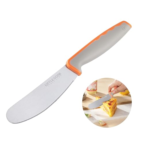 Stainless Steel Butter Spreader Knife - 4.7 Inch Ergonomic Design