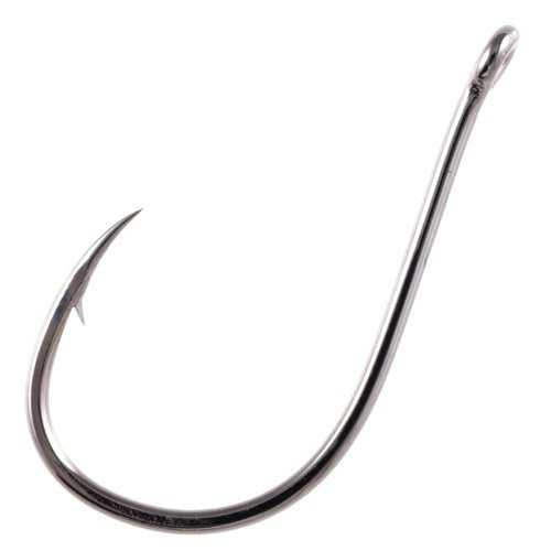 Mosquito Fishing Hooks - Black Chrome / 2/0 (6 Pack)