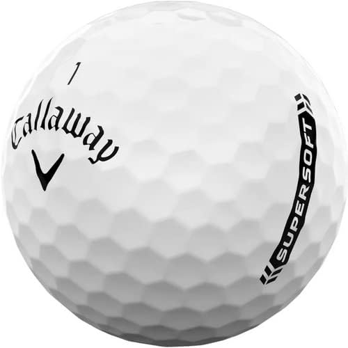 Callaway Supersoft Golf Balls - Customizable Design for Enhanced Performance | 2023 Edition