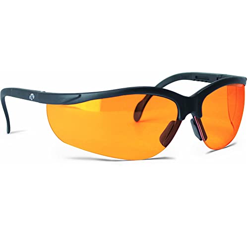 Sport Shooting Safety Glasses - Polycarbonate Lenses - Amber