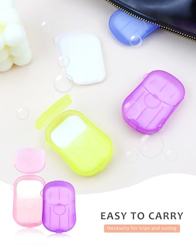 240 Sheets Portable Paper Soap for Travel & Outdoor Use