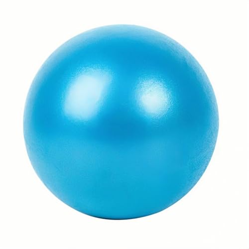 9-Inch Small Pilates Ball - Durable Exercise Ball for Yoga & Core - Blue